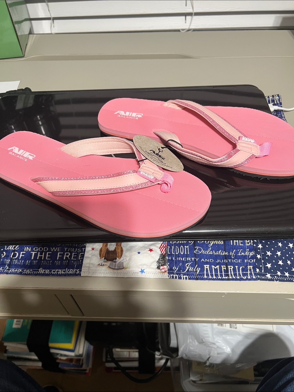 Air Balance Pink Women's Flip Flop Sandals